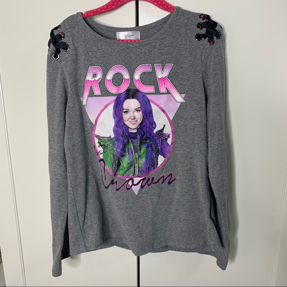 Disney D-Signed Descendants Mal Graphic Sweatshirt